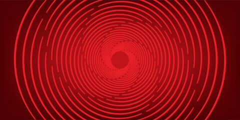 Red abstract background. Dynamic shapes composition. Eps10 vector