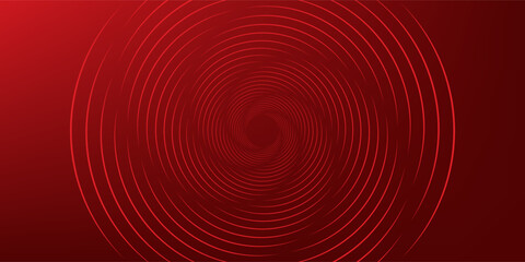 Red abstract background. Dynamic shapes composition. Eps10 vector
