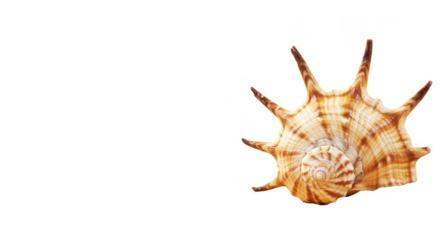 Isolated Seashell With Transparent Background Marine Nature Animal