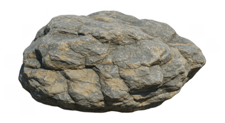 Isolated Rock Texture Stone Geology Natural Rough PNG Transparent