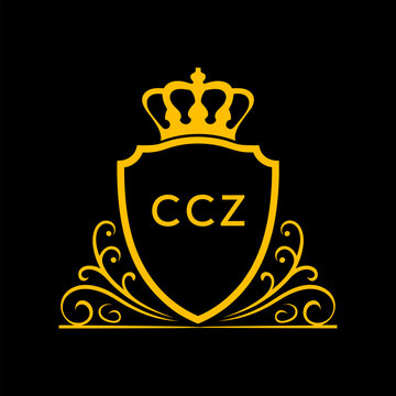 Dynamic Tech Logo Design with CCZ Letters and Abstract Motion Elements &ndash; Modern Business Identity. CCZ Letter logo.
