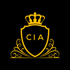 Dynamic Tech Logo Design with CII Letters and Abstract Motion Elements – Modern Business Identity. CII Letter logo.
