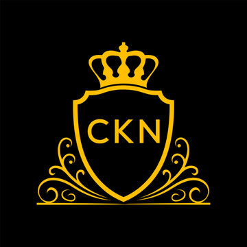Dynamic Tech Logo Design with CKN Letters and Abstract Motion Elements &ndash; Modern Business Identity. CKN Letter logo.
