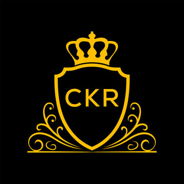 Dynamic Tech Logo Design with CKR Letters and Abstract Motion Elements &ndash; Modern Business Identity. CKR Letter logo.
