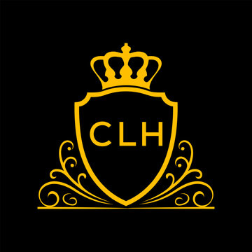 Dynamic Tech Logo Design with CLH Letters and Abstract Motion Elements &ndash; Modern Business Identity. CLH Letter logo.
