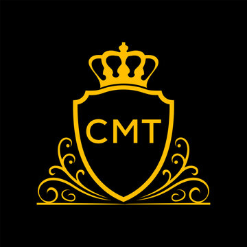 Dynamic Tech Logo Design with CMT Letters and Abstract Motion Elements &ndash; Modern Business Identity. CMT Letter logo.
