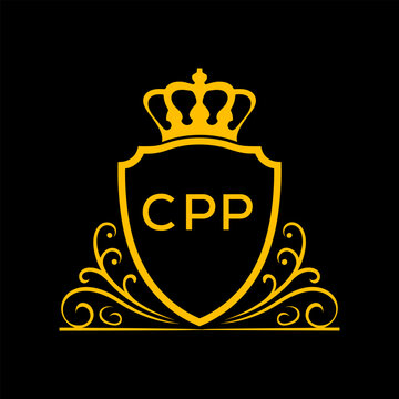 Dynamic Tech Logo Design with CPP Letters and Abstract Motion Elements &ndash; Modern Business Identity. CPP Letter logo.
