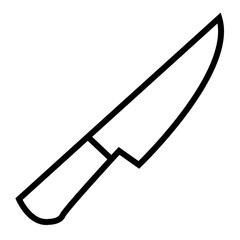 knife silhouette icon design template