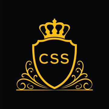 Dynamic Tech Logo Design with CSS Letters and Abstract Motion Elements &ndash; Modern Business Identity. CSS Letter logo.
