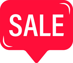 mega sale speech bubble banner icon for business, marketing, flyers, banners, presentations and posters. illustration