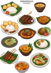 Pixel Art Illustration Delicious Asian Cuisine Gourmet Food Dishes