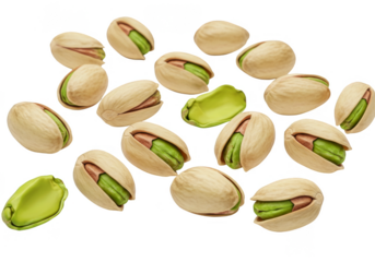Pistachio Nuts Healthy Snack Food Isolated Transparent Background