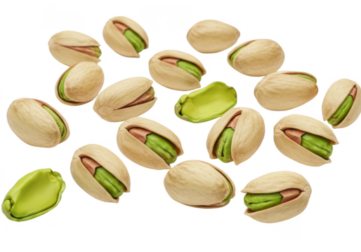 Pistachio Nuts Healthy Snack Food Isolated Transparent Background
