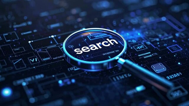 Modern Search Interface Animation/モダンな検索インターフェースアニメーション3