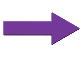 Purple Arrow Illustration Isolated Pointer Right Direction Sign