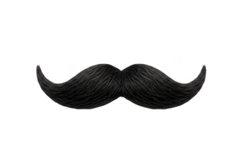 Sparkling Mustache Isolated Decorative Party Costume Accessory