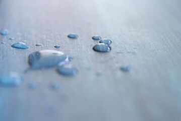 Close up of Water Drops
