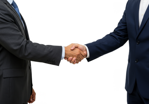 Successful Business Handshake Agreement Deal Partnership Transparent Background