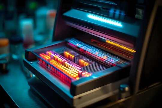 DNA Sequencing Machine: Gene Analysis