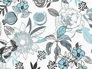 Colorful Geometric Multicolour All Over Fabric Design