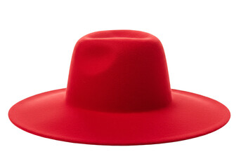 Red Hat Apparel Fashion Accessory Elegant Headwear Transparent Background