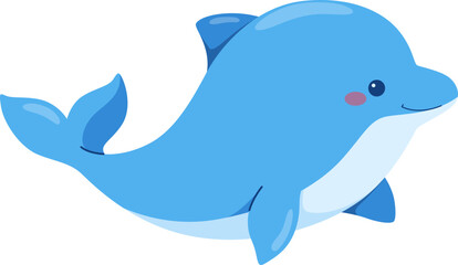 Cute Dolphin Cartoon