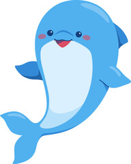 Cute Dolphin Cartoon
