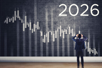 Businessman Concerned About 2026 Stock Market Decline