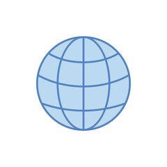 Earth Icon vector stock illustration