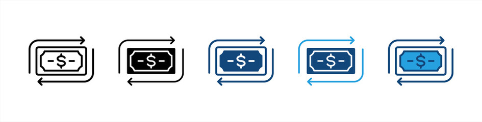 Rollover icon set multiple style collection