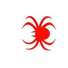 Spider siluet illustration