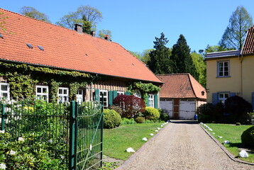 Historical Monastery in the Town Hude, Lower Saxony