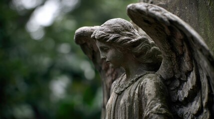 Obraz premium 天使の彫像