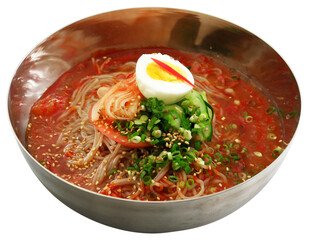Korean Cold Buckwheat Noodle, mackgussu