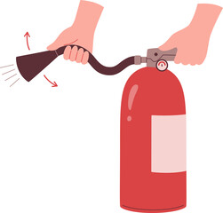 Fire safety fire extinguisher step 4

