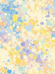 anime soft pastel color watercolor background