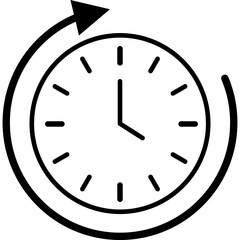 Time and Clock Icon