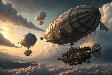 Sky Nomad Airship Fleet