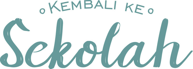 Kembali ke Sekolah Typography