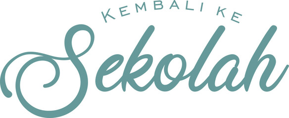 Kembali ke Sekolah Typography
