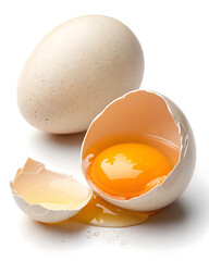 yolk in egg shell