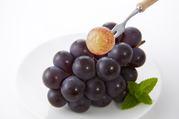 果物_みずみずしい巨峰