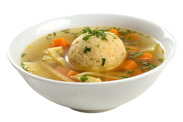 Matzo ball soup comfort food

