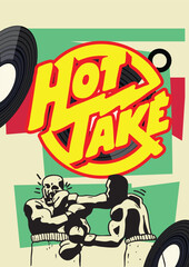 y2k Poster design illutration