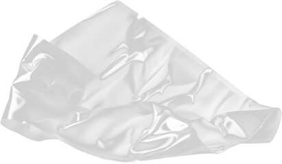 Transparent Crumpled Tape Texture