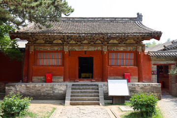 Fototapeta premium Foguang Temple, Wutai County, Xinzhou, Shanxi, China