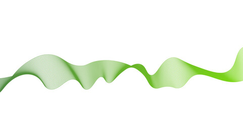 White Background green wave lines flowing waves design,Modern abstract green wave liquid lines background,Vector abstract graphic design.
