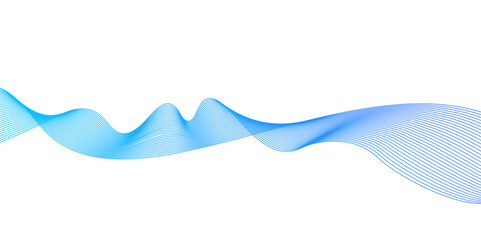 Abstract vector background with blue wavy lines,Abstract business wave curve lines background.Curve wave seamless pattern. Line art striped graphic template,