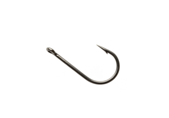 Sharp Steel Fishing Hook Bait Angling Equipment on Transparent Background