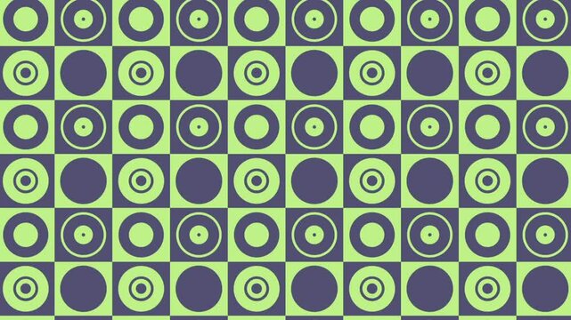 4K Circle Animated Background
